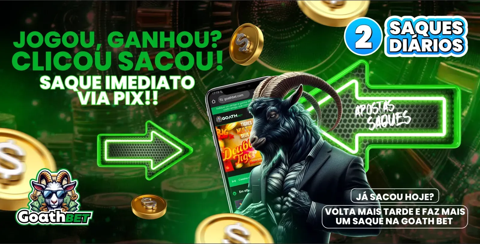 Super mega ganho tigre